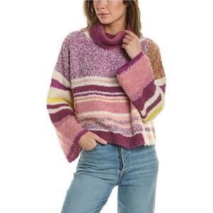 NWT FATE Turtleneck Wool-Blend Sweater